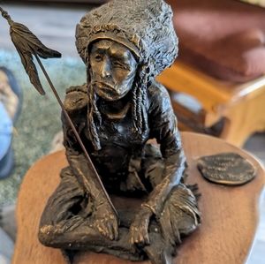 Carol Hawthorne signed bronze